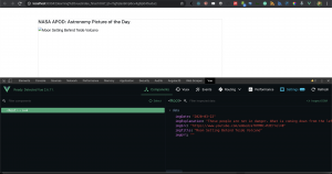 Read more about the article Lesson 2: A Step by Step Tutorial on How to Refactor Our Vue.js Code and usage of Vue.js dev tools extension in Consuming Nasa Open API using Vue.js Framework 2.6 and Axios.js Promise Based Http Client